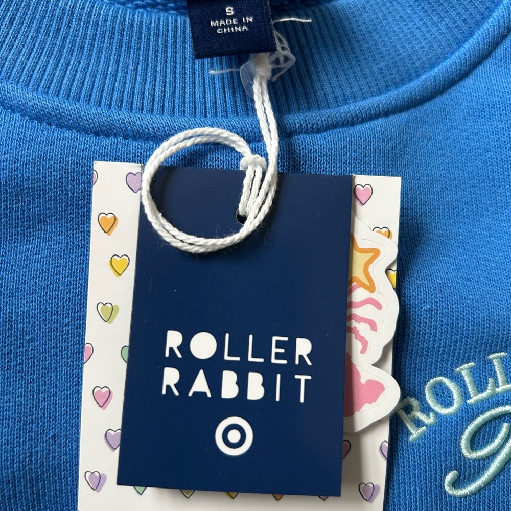 Roller Rabbit Blue Resort Crewneck size Small